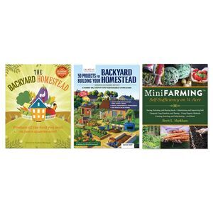 Backyard Homestead Kit: 3-Book Complete Bundle Set - Self-Sufficiency Guide